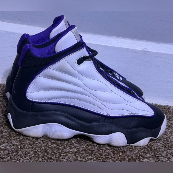 Jordan Pro Strong GS "Electro Purple" - Talla 6.5Y - Picture 3 of 6